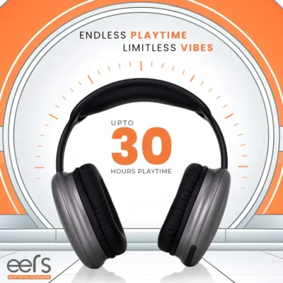 Buy Lapcare EERS Bluetooth Headphones - Grey in bulk for Corporate Gifting | Corporate Gyft