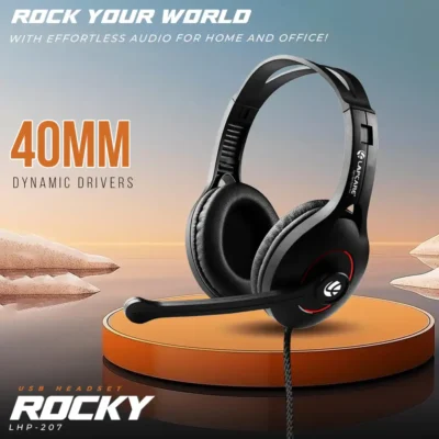 Buy Lapcare Rocky USB Headset in bulk for Corporate Gifting | Corporate Gyft