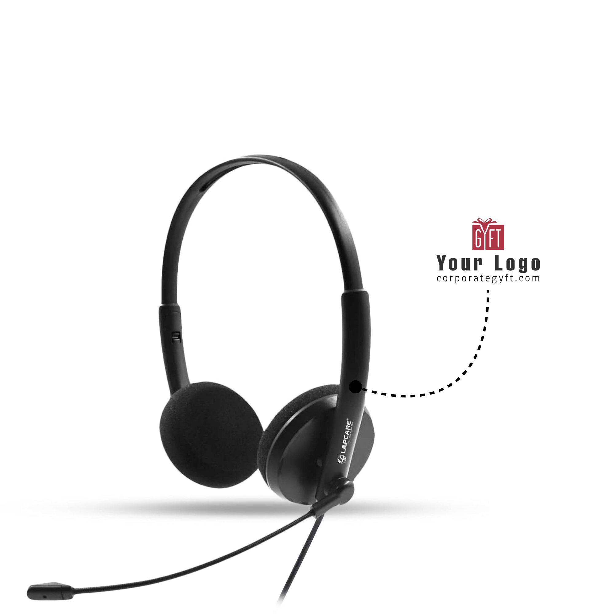 Lapcare Multimedia Headset with Mic Buy Lapcare Multimedia Headset with Mic in bulk for Corporate Gifting | Corporate Gyft