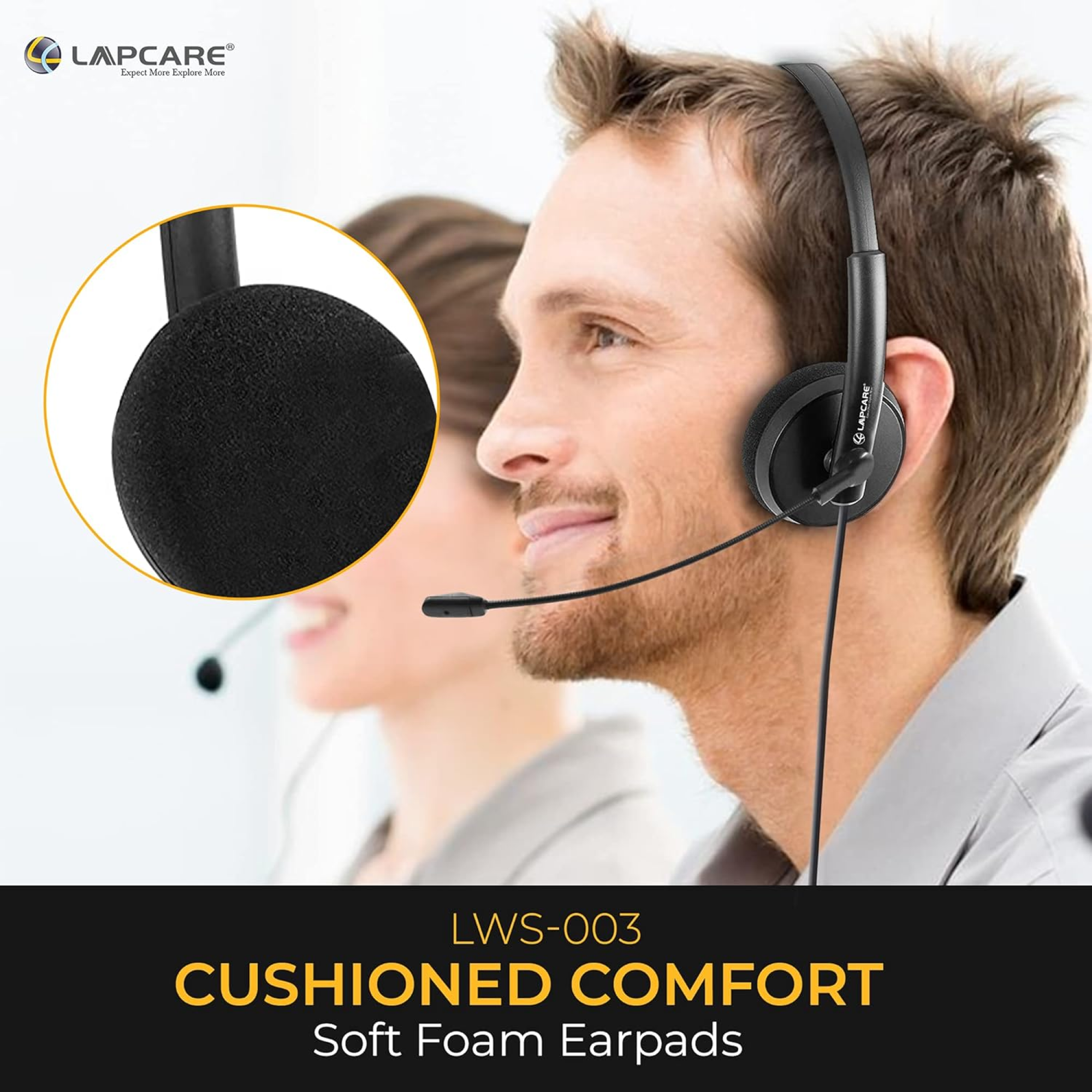 Lapcare Multimedia Headset with Mic Buy Lapcare Multimedia Headset with Mic in bulk for Corporate Gifting | Corporate Gyft