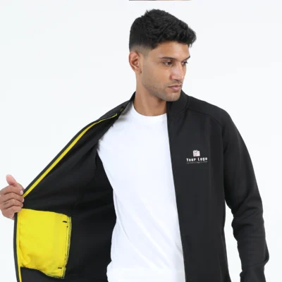 Buy Urban Jet Setter Jacket - Black in bulk for Corporate Gifting | Corporate Gyft