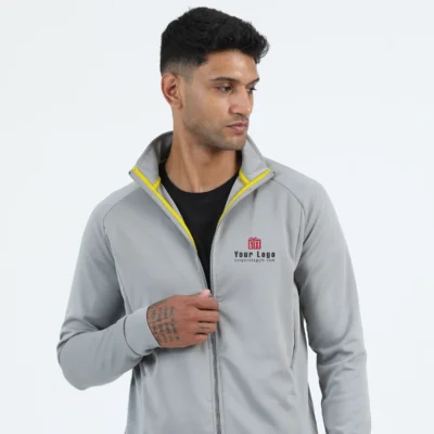 Buy Urban Jet Setter Jacket - Grey in bulk for Corporate Gifting | Corporate Gyft