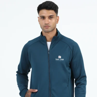 Buy Urban Jet Setter Jacket - Teal Blue in bulk for Corporate Gifting | Corporate Gyft