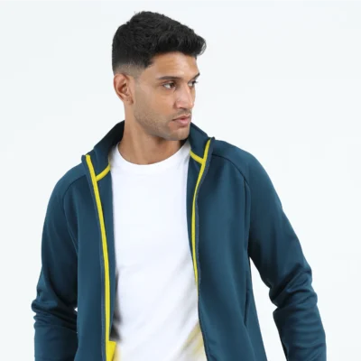 Buy Urban Jet Setter Jacket - Teal Blue in bulk for Corporate Gifting | Corporate Gyft