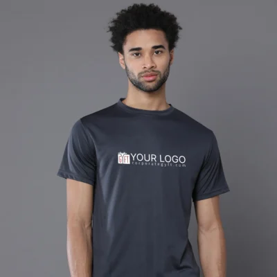 Buy Mobilitee Workday Crew Neck - Dark Grey in bulk for Corporate Gifting | Corporate Gyft