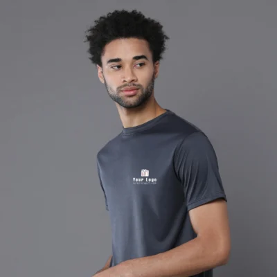 Buy Mobilitee Workday Crew Neck - Dark Grey in bulk for Corporate Gifting | Corporate Gyft