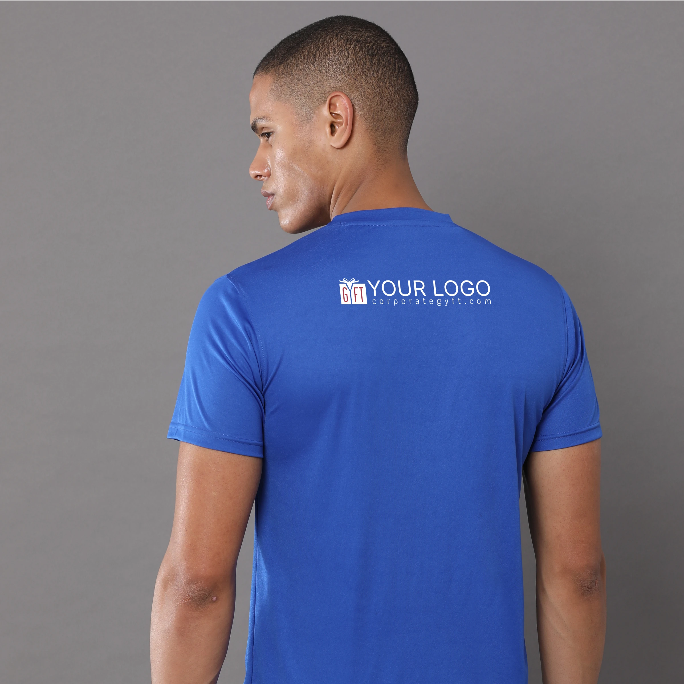 Mobilitee Workday Crew Neck - Imperial Blue Buy Mobilitee Workday Crew Neck - Imperial Blue in bulk for Corporate Gifting | Corporate Gyft