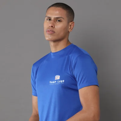 Buy Mobilitee Workday Crew Neck - Imperial Blue in bulk for Corporate Gifting | Corporate Gyft
