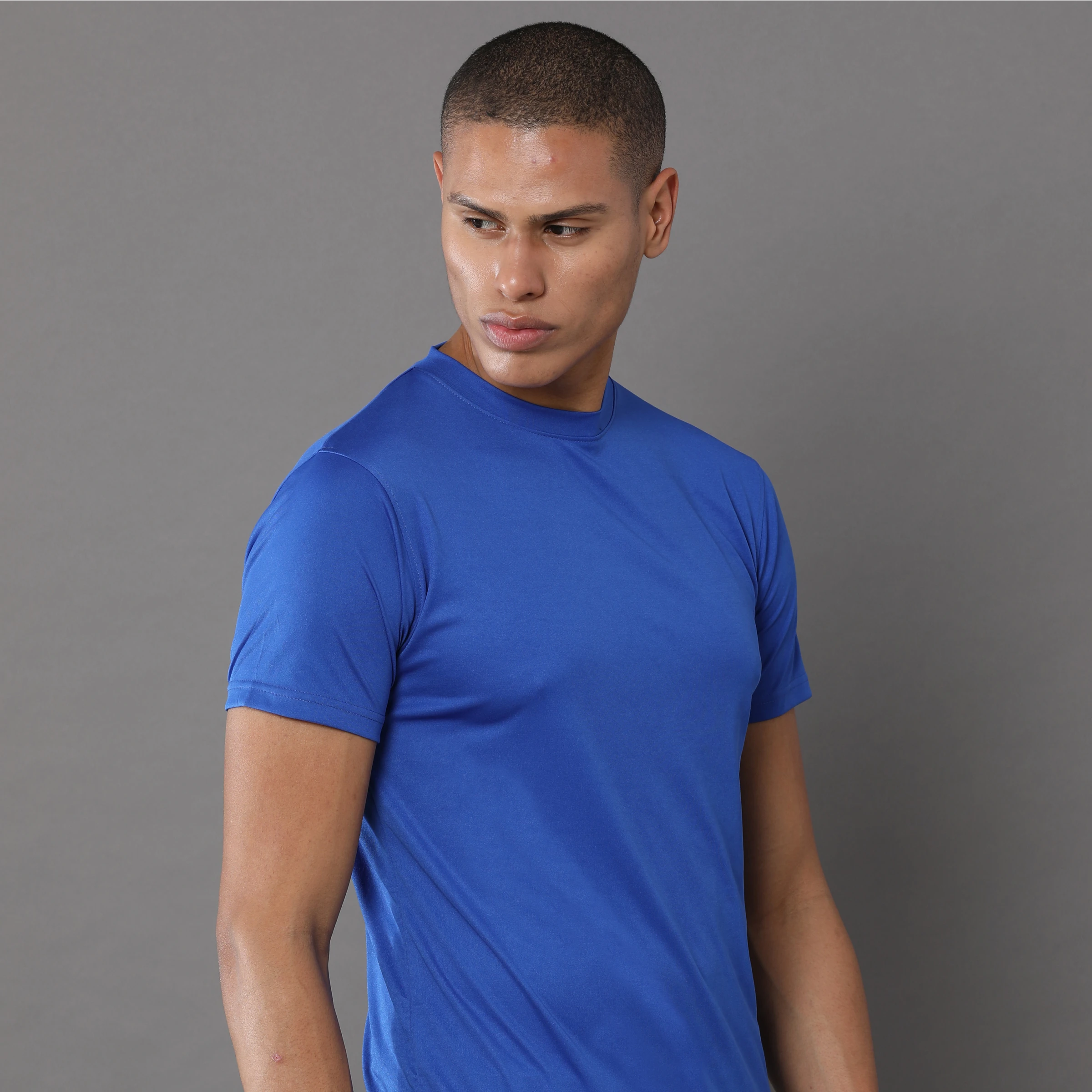 Mobilitee Workday Crew Neck - Imperial Blue Buy Mobilitee Workday Crew Neck - Imperial Blue in bulk for Corporate Gifting | Corporate Gyft
