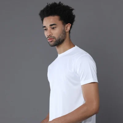 Buy Sports Crew Lightweight Tee - White in bulk for Corporate Gifting | Corporate Gyft