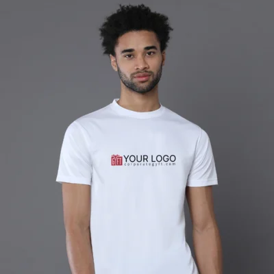 Buy Sports Crew Lightweight Tee - White in bulk for Corporate Gifting | Corporate Gyft