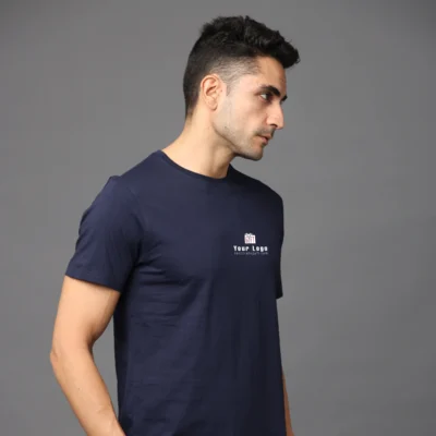 Buy Pima Bio Finish Crew Necks - Midnight Navy in bulk for Corporate Gifting | Corporate Gyft