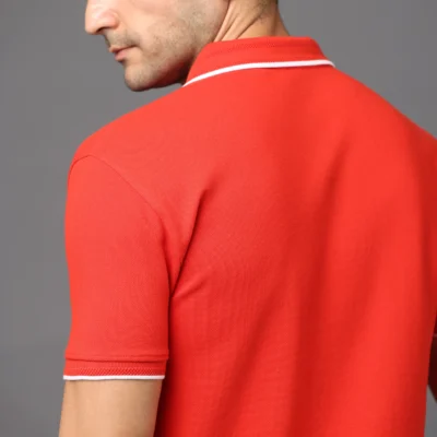 Buy Pima Signature Polo T-Shirt – Red in bulk for Corporate Gifting | Corporate Gyft