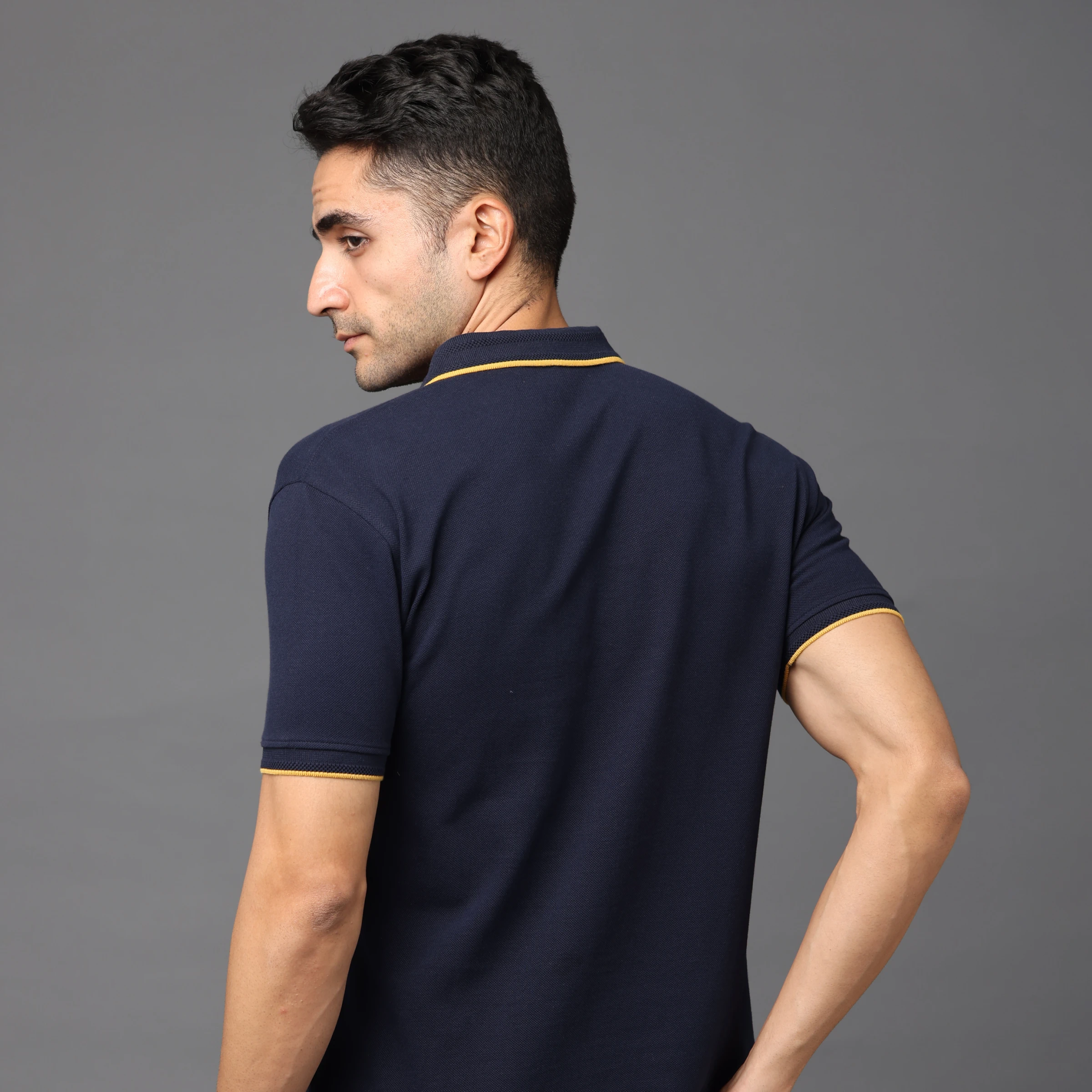 Pima Signature Polo T-Shirt – Midnight Navy Buy Pima Signature Polo T-Shirt – Midnight Navy in bulk for Corporate Gifting | Corporate Gyft