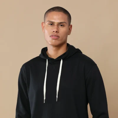 Buy Sustainable Pullover Hoodie - Classic Black in bulk for Corporate Gifting | Corporate Gyft