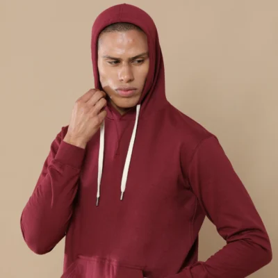 Buy Sustainable Pullover Hoodie - French Wine in bulk for Corporate Gifting | Corporate Gyft