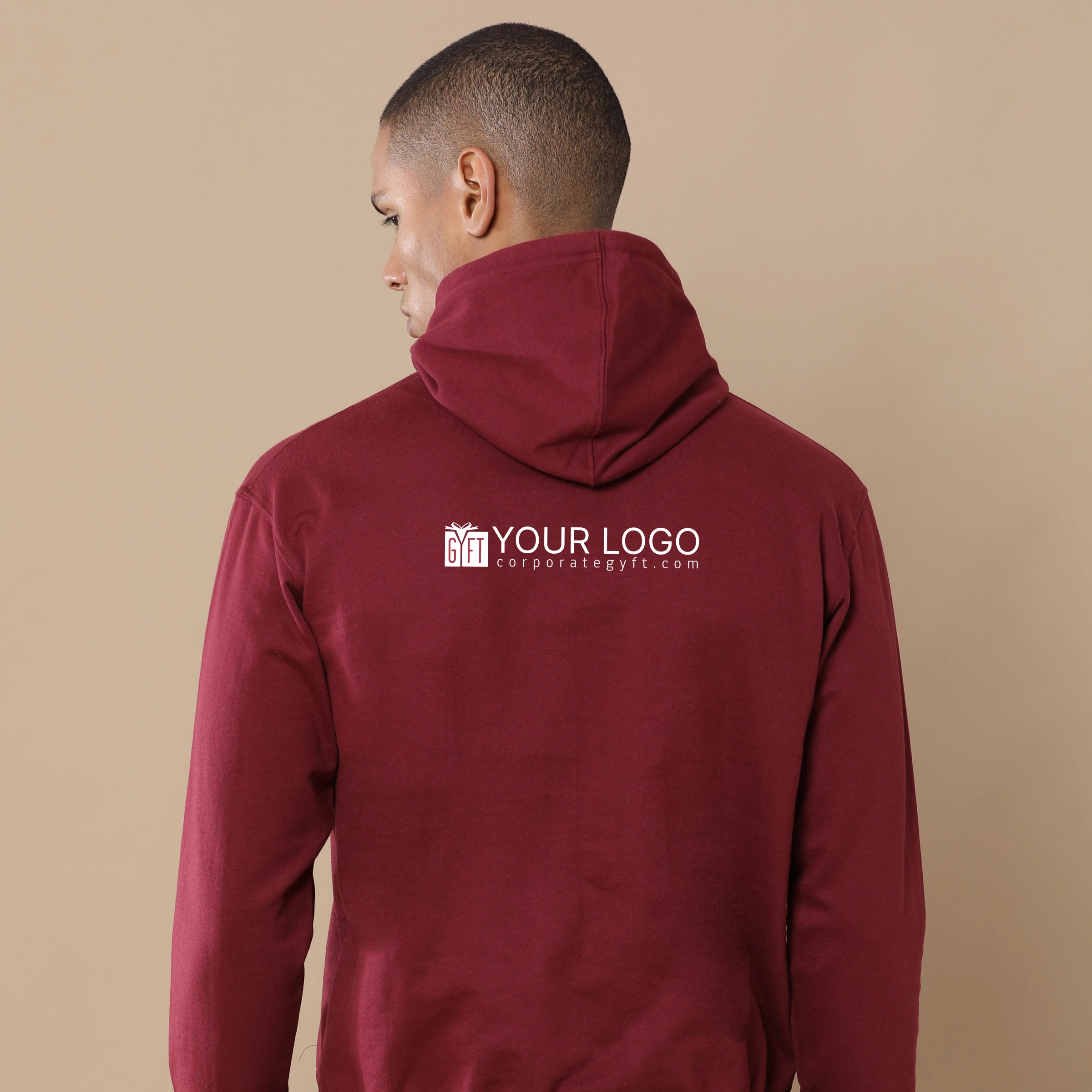 Sustainable Pullover Hoodie - French Wine Buy Sustainable Pullover Hoodie - French Wine in bulk for Corporate Gifting | Corporate Gyft