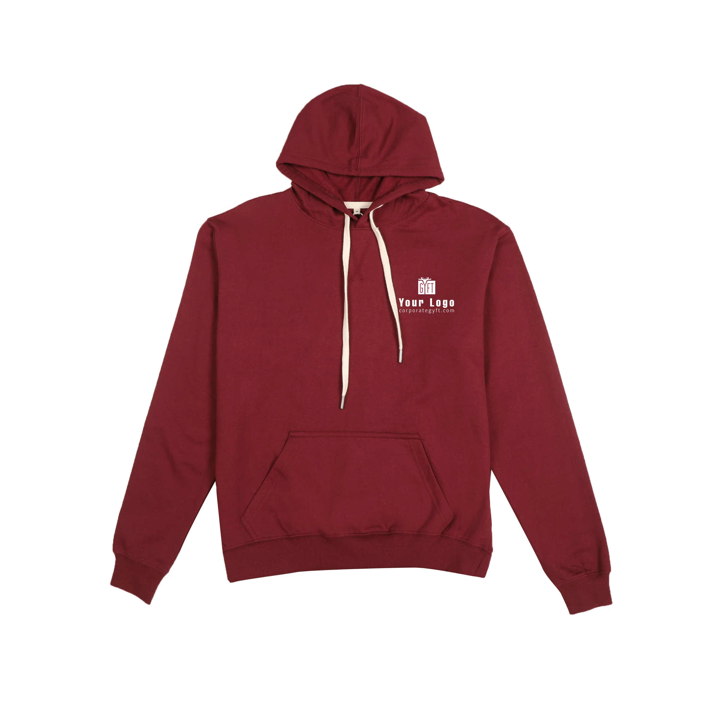 Sustainable Pullover Hoodie - French Wine Buy Sustainable Pullover Hoodie - French Wine in bulk for Corporate Gifting | Corporate Gyft