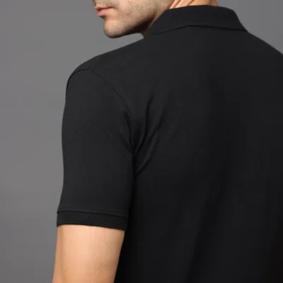 Buy Executive Polo T-Shirt - Classic Black in bulk for Corporate Gifting | Corporate Gyft