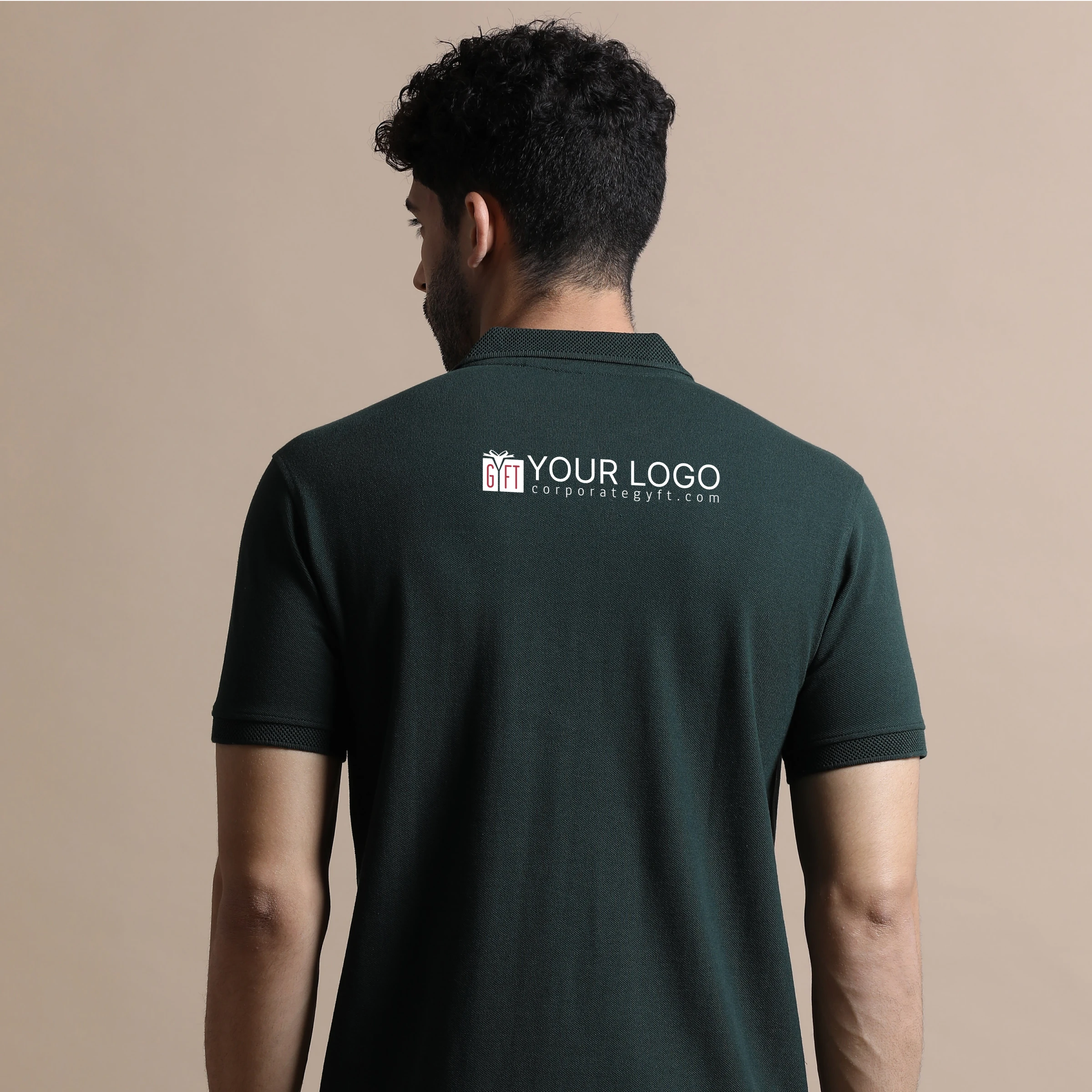 Executive Polo T-Shirt - Forest Green Buy Executive Polo T-Shirt - Forest Green in bulk for Corporate Gifting | Corporate Gyft