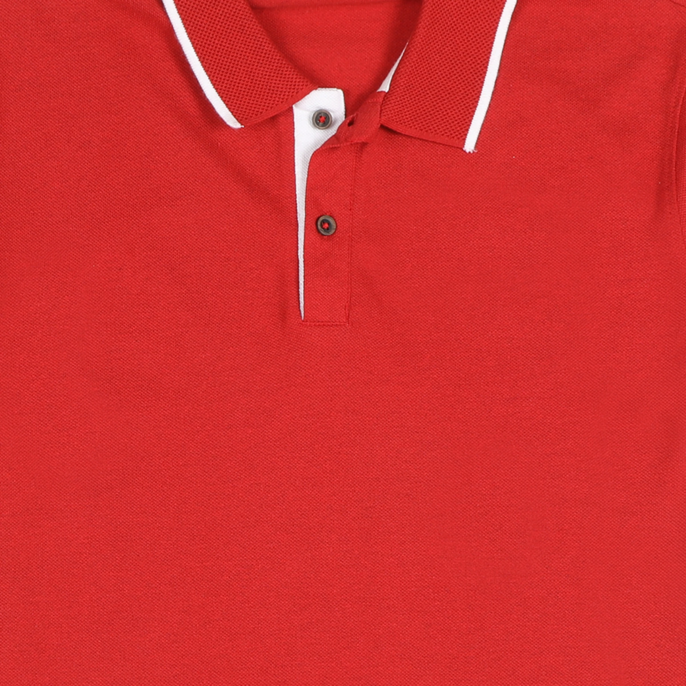 Executive Polo T-Shirt - Heather Red Buy Executive Polo T-Shirt - Heather Red in bulk for Corporate Gifting | Corporate Gyft