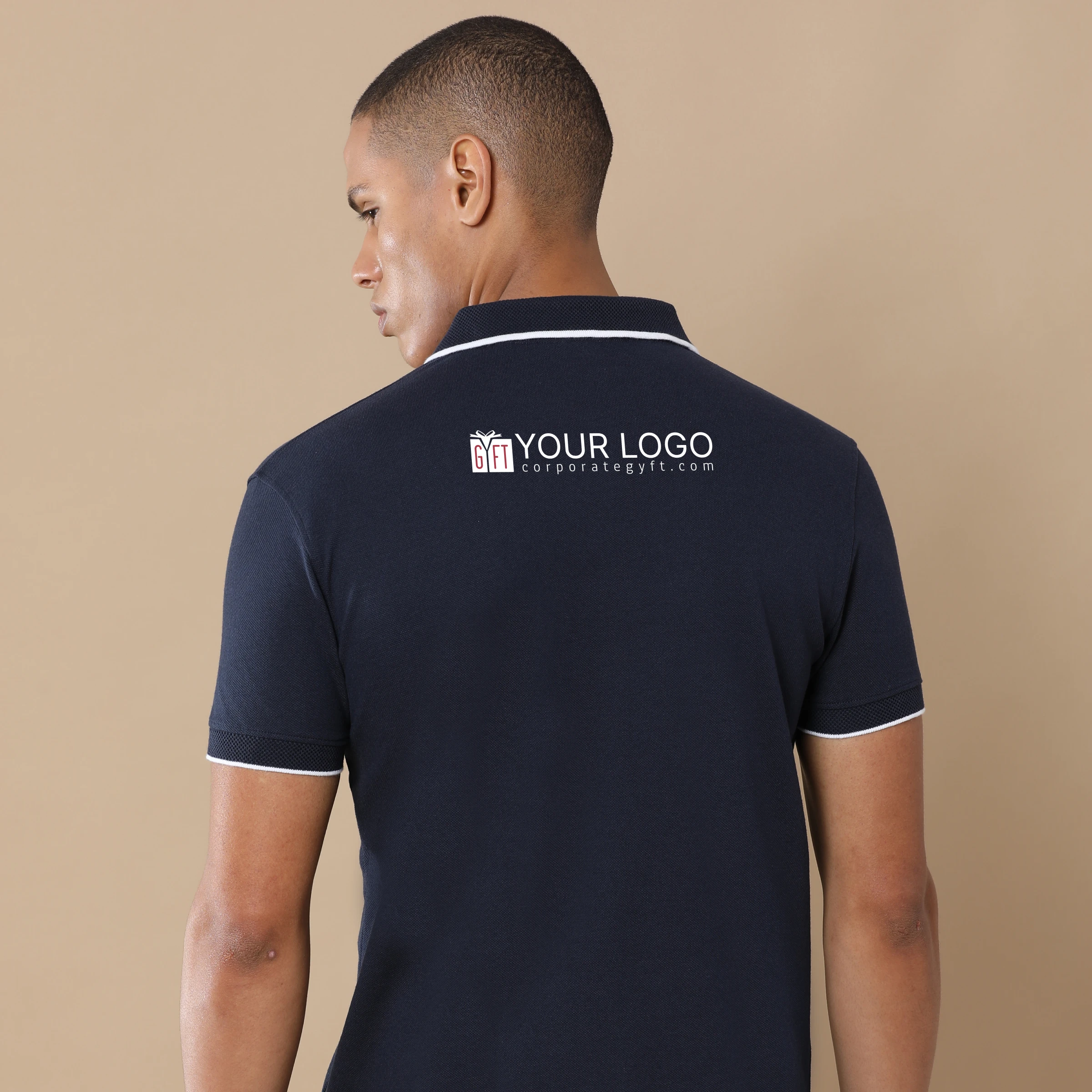 Executive Polo T-Shirt - Midnight Navy Buy Executive Polo T-Shirt - Midnight Navy in bulk for Corporate Gifting | Corporate Gyft