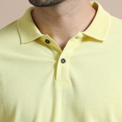 Buy Executive Polo T-Shirt - Sunrise Yellow in bulk for Corporate Gifting | Corporate Gyft