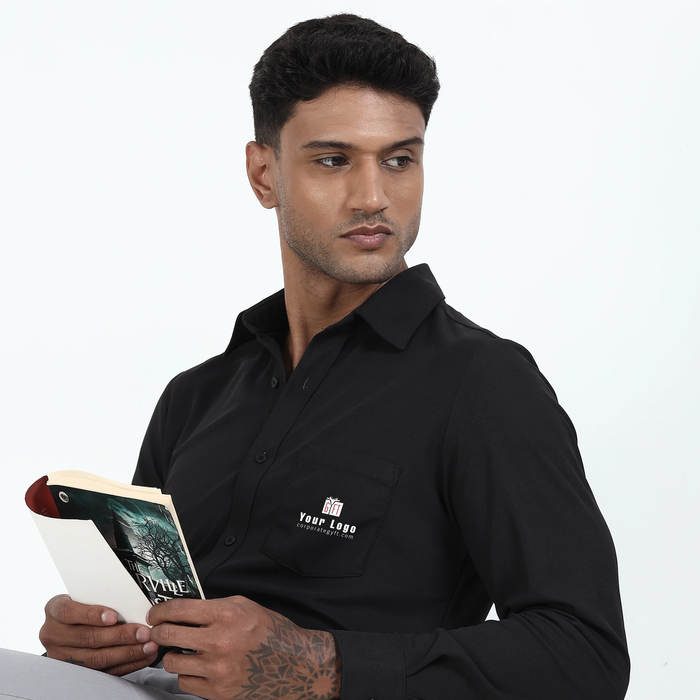 Workday Signature Shirt - Black Buy Workday Signature Shirt - Black in bulk for Corporate Gifting | Corporate Gyft