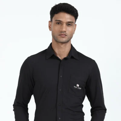 Buy Workday Signature Shirt - Black in bulk for Corporate Gifting | Corporate Gyft