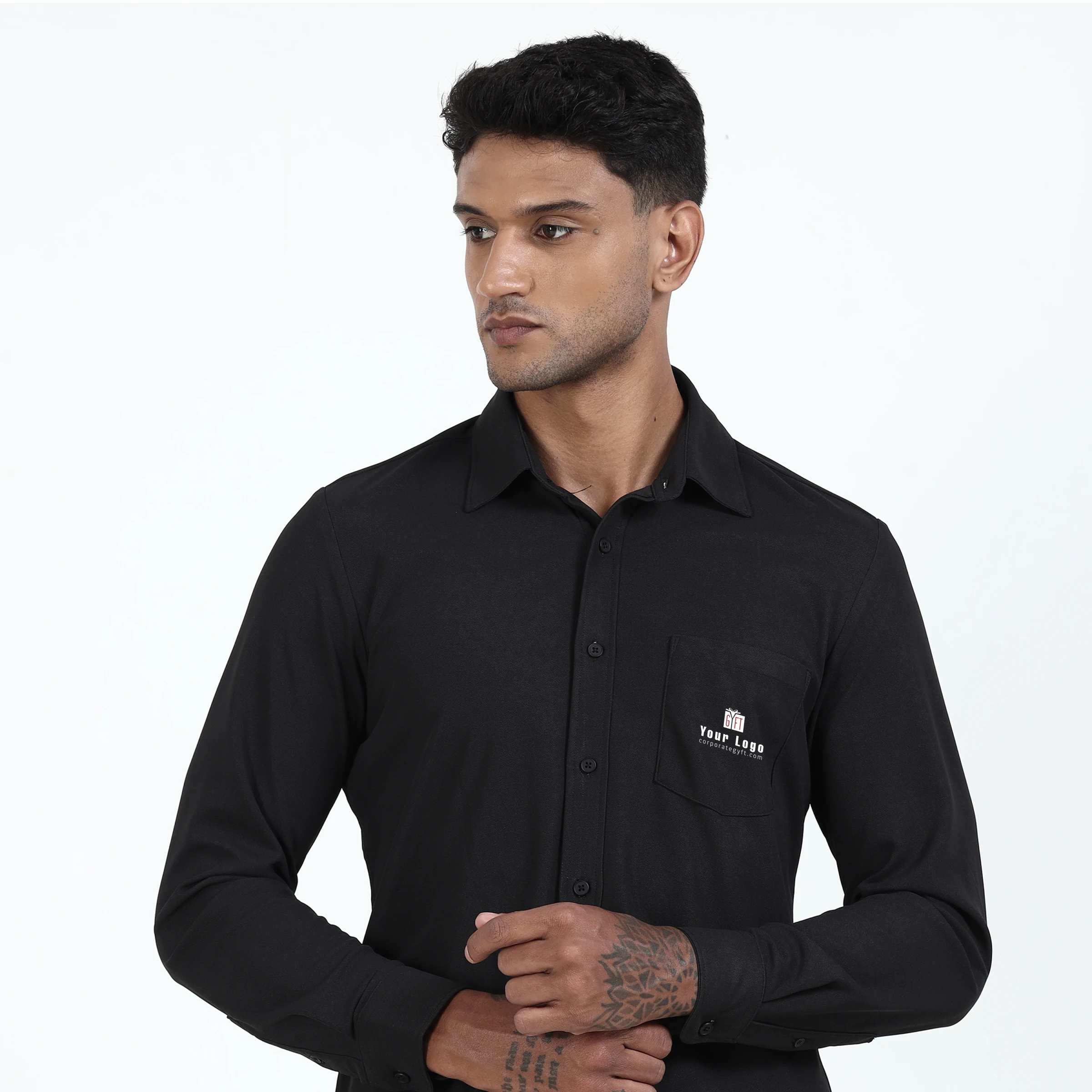 Workday Signature Shirt - Black Buy Workday Signature Shirt - Black in bulk for Corporate Gifting | Corporate Gyft