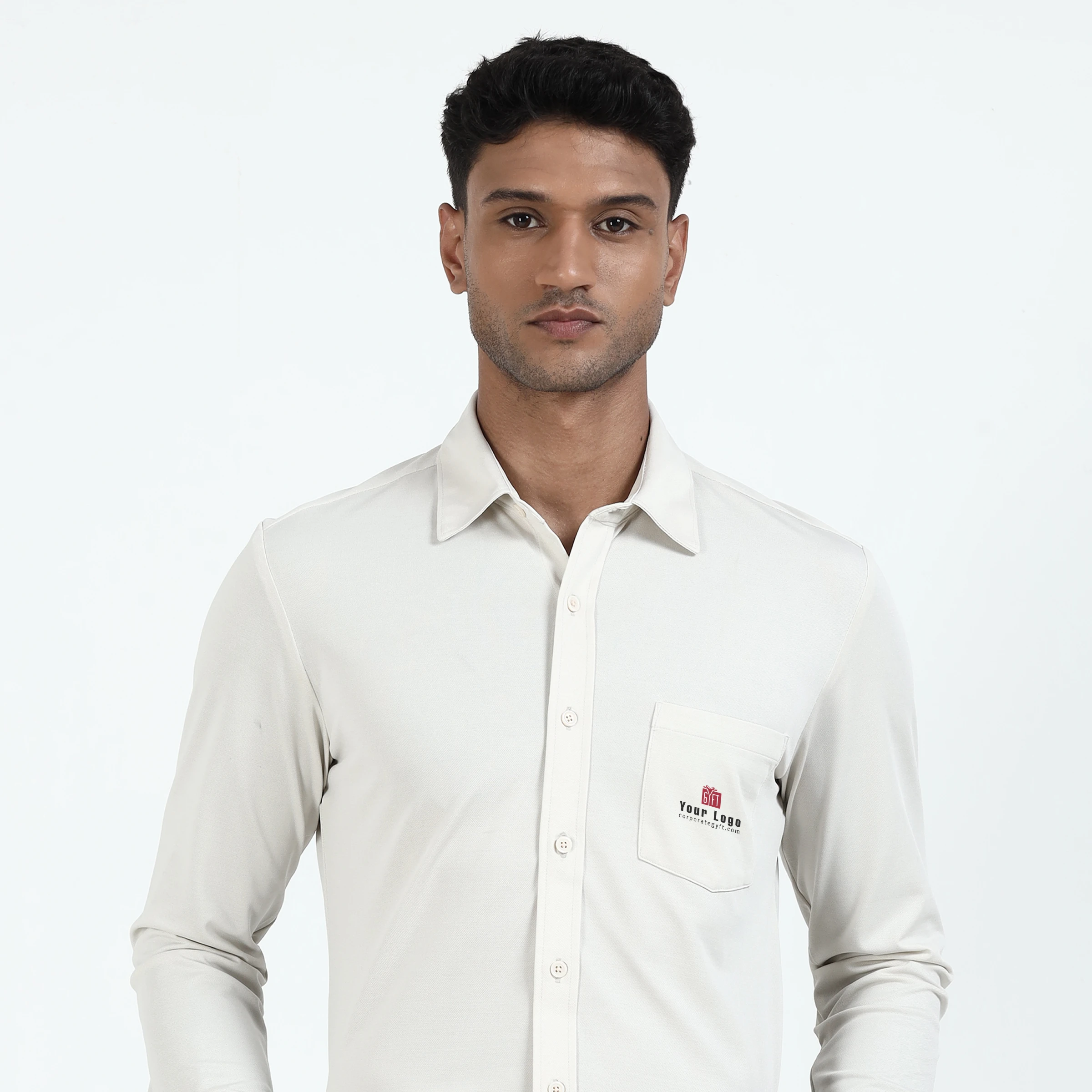 Workday Signature Shirt - Off White Buy Workday Signature Shirt - Off White in bulk for Corporate Gifting | Corporate Gyft