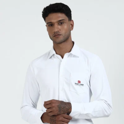 Buy Workday Signature Shirt - White in bulk for Corporate Gifting | Corporate Gyft