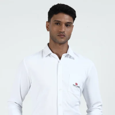Buy Workday Signature Shirt - White in bulk for Corporate Gifting | Corporate Gyft