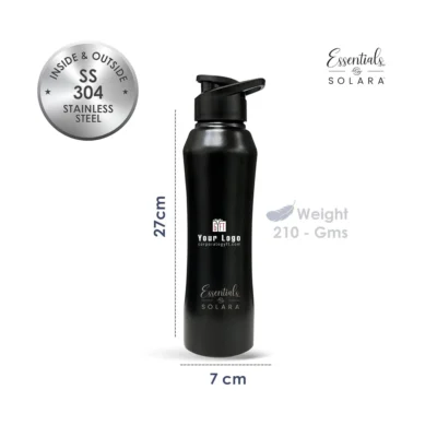 Buy Solara Sports Water Bottle with Lock Lid in bulk for Corporate Gifting | Corporate Gyft