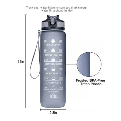 Buy Solara Motivational Water Bottle in bulk for Corporate Gifting | Corporate Gyft