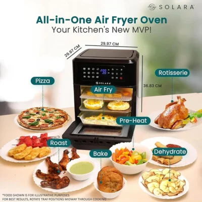 Buy Solara 12L Multifunction Air Fryer in bulk for Corporate Gifting | Corporate Gyft