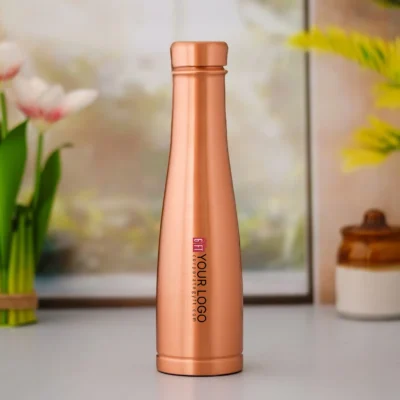 Buy Copper Wellness Water Bottle in bulk for Corporate Gifting | Corporate Gyft