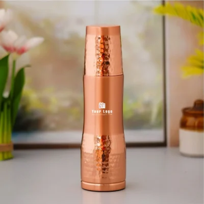 Buy Copper Hydration Gift Set in bulk for Corporate Gifting | Corporate Gyft