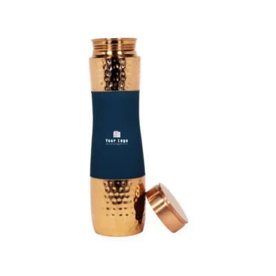 Buy Rubber Coated Copper Bottle in bulk for Corporate Gifting | Corporate Gyft