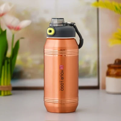 Buy Classic Wellness Copper Bottle in bulk for Corporate Gifting | Corporate Gyft
