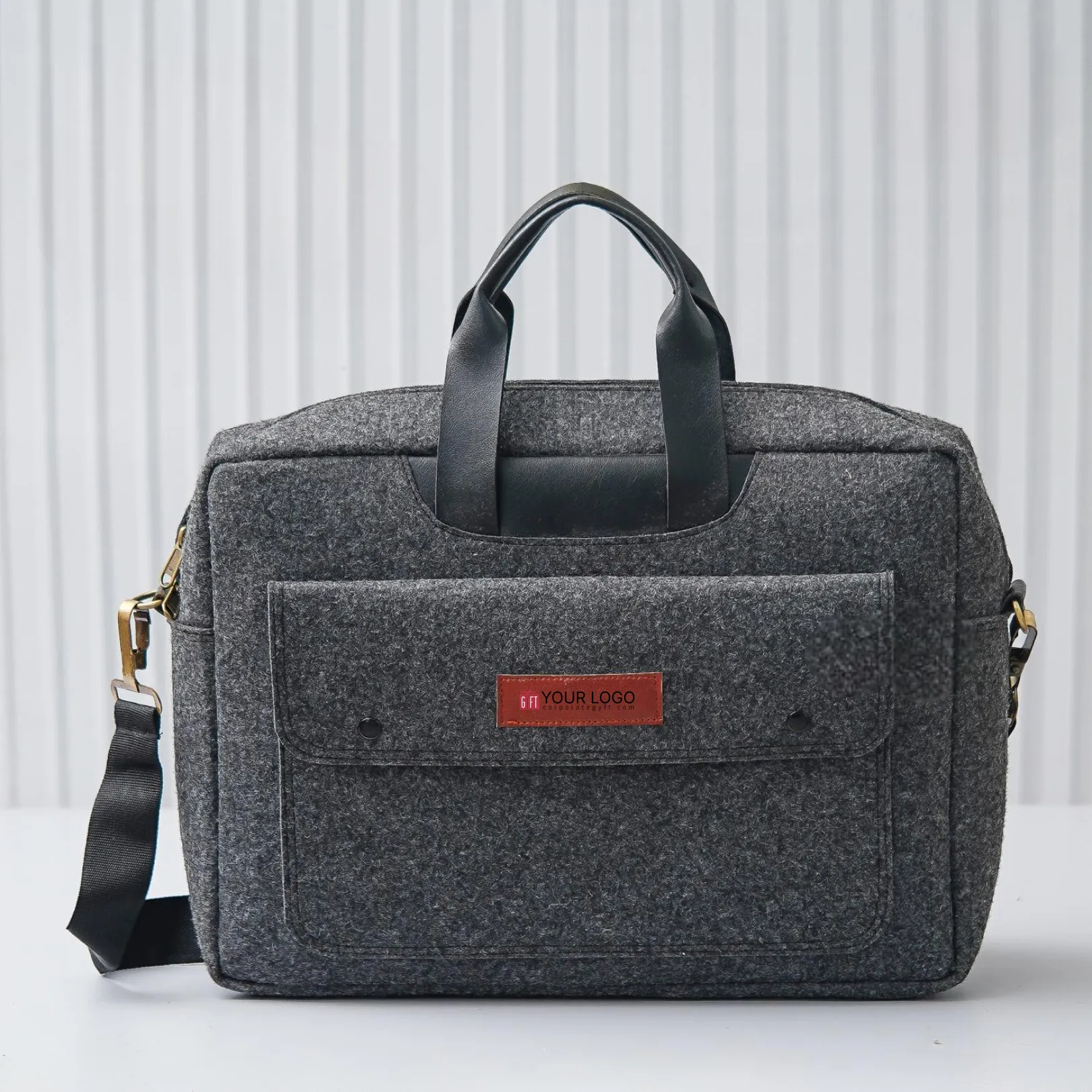 Recycled Felt Portfolio Bag