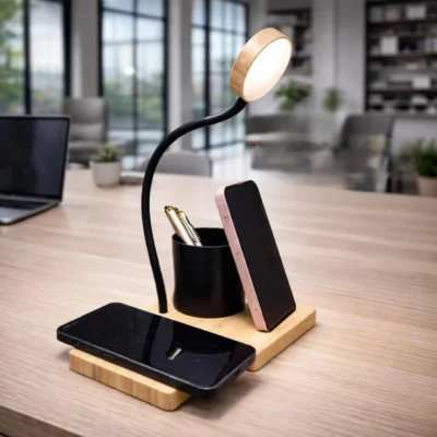 Buy Executive LED Desk Organizer in bulk for Corporate Gifting | Corporate Gyft