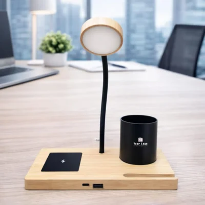 Buy Executive LED Desk Organizer in bulk for Corporate Gifting | Corporate Gyft