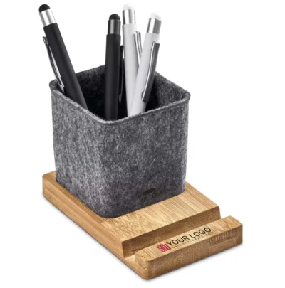 Buy WoodWork Desk Organizer in bulk for Corporate Gifting | Corporate Gyft
