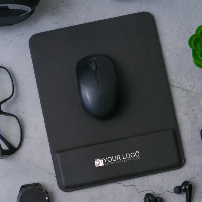 Buy Ergonomic Vegan Leather Mouse Pad in bulk for Corporate Gifting | Corporate Gyft