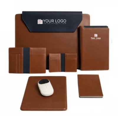 Buy Vegan Leather Corporate Gift Set in bulk for Corporate Gifting | Corporate Gyft