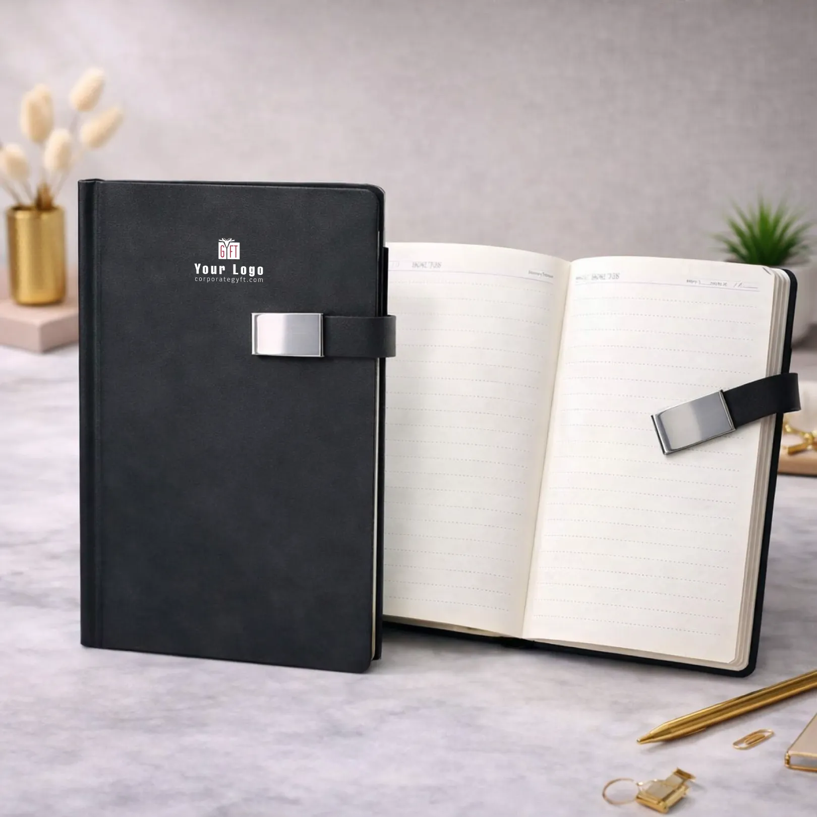Professional Meeting Notebook