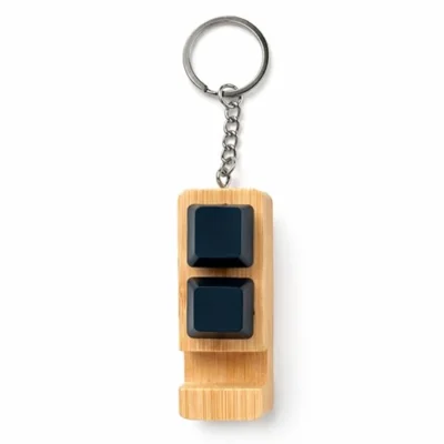 Buy Bamboo 3-in-1 Utility Keychain in bulk for Corporate Gifting | Corporate Gyft