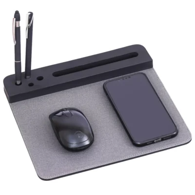 Buy Wireless Charging Desk Pad in bulk for Corporate Gifting | Corporate Gyft