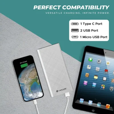 Buy Lapcare Portable Fast Charger in bulk for Corporate Gifting | Corporate Gyft